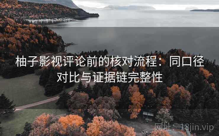 柚子影视评论前的核对流程:同口径对比与证据链完整性 柚子影视评论前的核对流程:同口径对比与证据链完整性